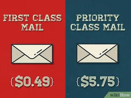 Наклейка штампа на конверт Шаг 4