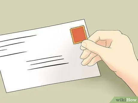 Наклейка на конверт Шаг 13