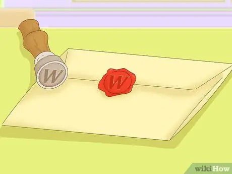 Закрепите конверт Шаг 3