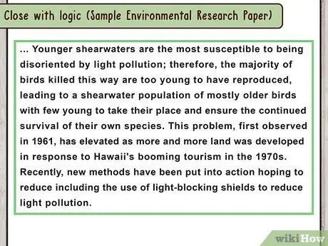 Напишите заключение для исследовательской работы Шаг 8