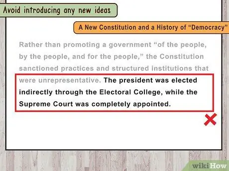 Напишите заключительный абзац для убедительного эссе Шаг 3