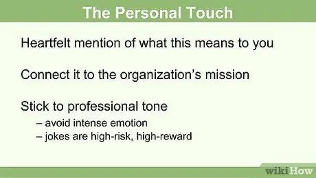 Завершение сопроводительного письма Шаг 2