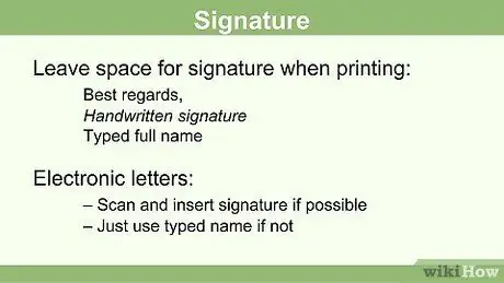 Завершение сопроводительного письма Шаг 10
