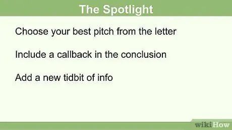 Завершение сопроводительного письма Шаг 1