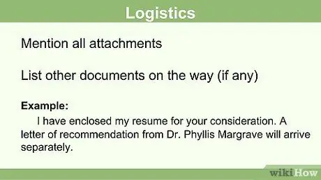 Завершение сопроводительного письма Шаг 5