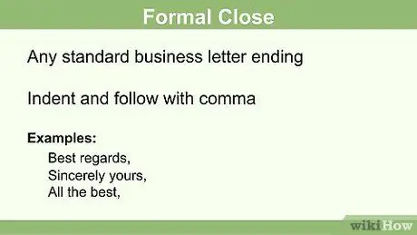 Завершение сопроводительного письма Шаг 9