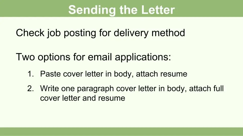 Как закончить сопроводительное письмо: 15 шагов (с изображениями)