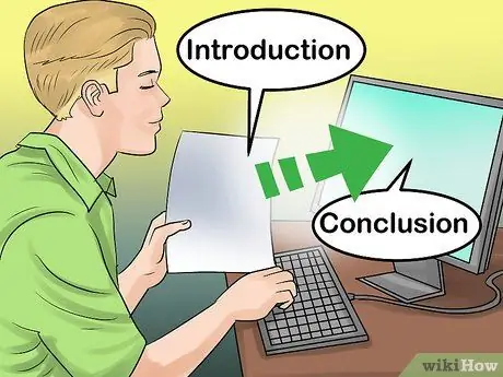 Напишите заключение к литературному эссе Шаг 4