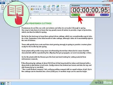 Расчет слов в минуту, шаг 7