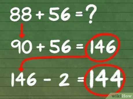 Выполните числовое восприятие (ментальная математика), шаг 1