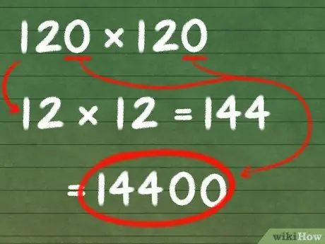 Выполните числовое восприятие (ментальная математика), шаг 4