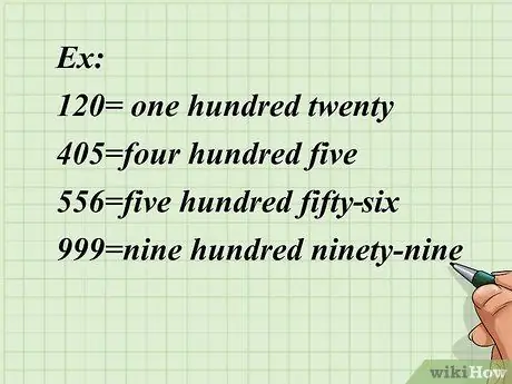 Напишите числа словами Шаг 6