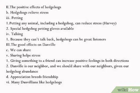 Создайте план для аргументационной статьи Шаг 6