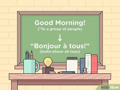 Сказать доброе утро по-французски Шаг 5