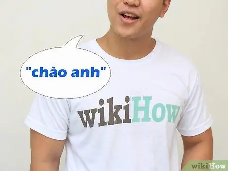 Сказать "Привет" на вьетнамском языке. Шаг 3