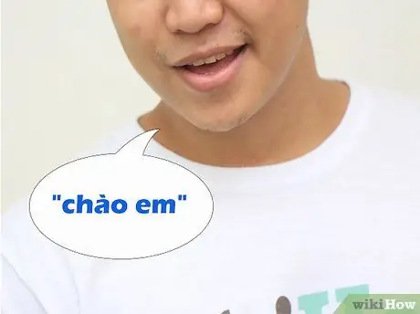 Сказать "Привет" на вьетнамском языке Шаг 4