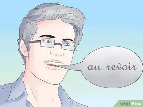 Попрощайтесь по-французски Шаг 1