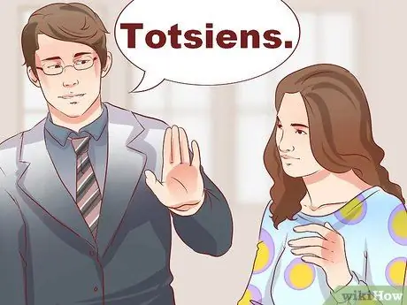 Приветствуйте людей на африкаанс Шаг 9