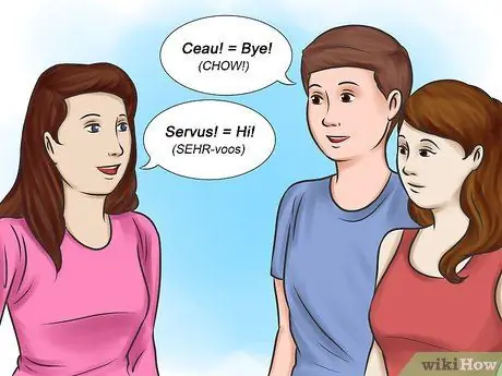 Сказать привет по-румынски Шаг 7