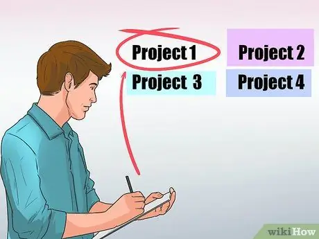 Расставьте приоритеты для проектов Шаг 16