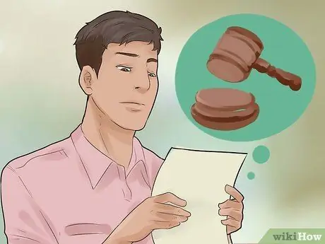 Получите запретительный судебный приказ Шаг 13