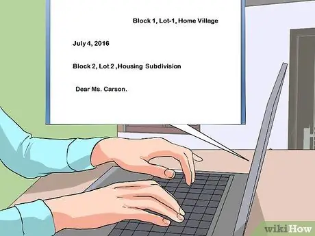 Написать письмо с просьбой о судебном слушании Шаг 7