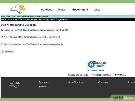 Найти свидание в суде в Нью-Йорке, шаг 2