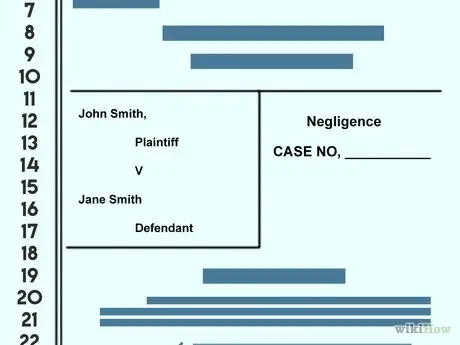 Format a Legal Pleading Step 6