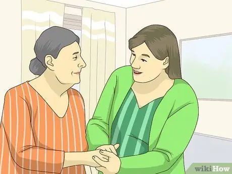 Общайтесь с пожилым родителем Шаг 2