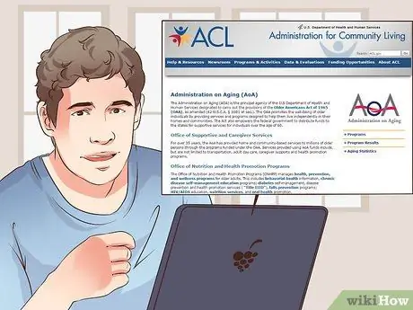 Получите государственную помощь пожилым людям Шаг 2