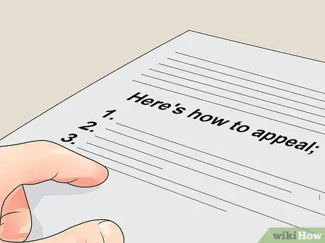 Напишите апелляционное письмо о краткосрочной нетрудоспособности Шаг 2