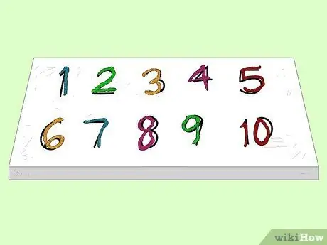 Научите распознавать числа от 1 до 10 Шаг 6
