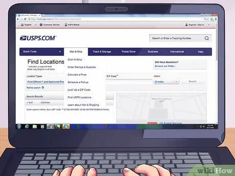 Отправить заказное письмо Шаг 1