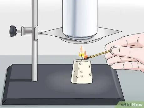 Измерение тепловой энергии, выделяемой из пламени Шаг 5