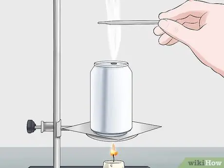 Измерение тепловой энергии, выделяемой из пламени Шаг 6