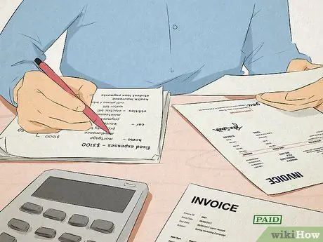 Сделайте ежемесячный бюджет Шаг 5