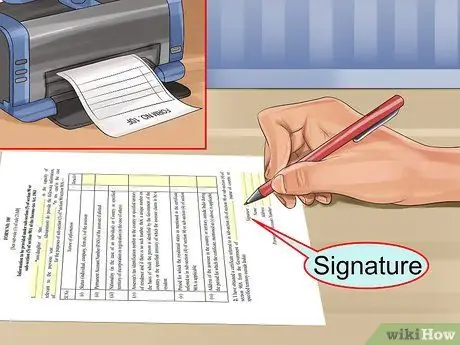 Заполните форму 10F Шаг 9