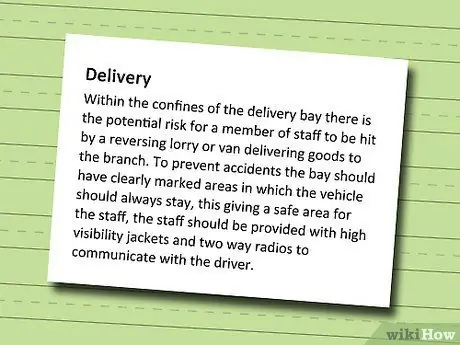 Напишите политику управления рисками, шаг 2