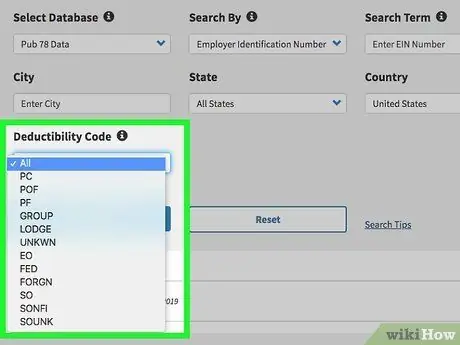 Найдите список некоммерческих организаций Шаг 6