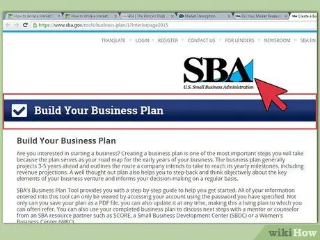 Напишите описание рынка Шаг 3