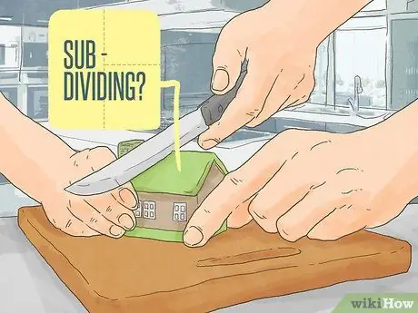 Разделить свойство Шаг 1