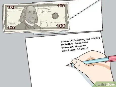 Замените поврежденную валюту Шаг 6