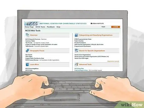 Изучение некоммерческих компаний Шаг 8