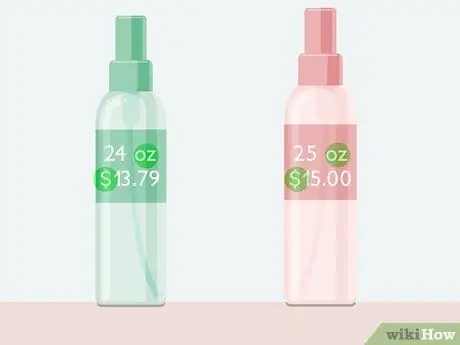 Рассчитайте и сравните цены за единицу товара в магазине Шаг 3