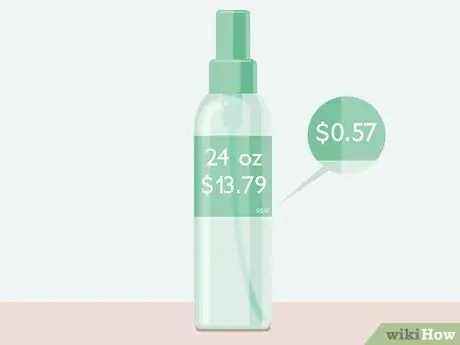 Рассчитайте и сравните цены за единицу товара в магазине Шаг 5