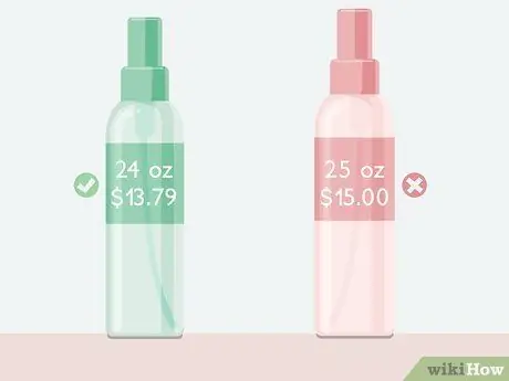 Рассчитайте и сравните цены за единицу товара в магазине Шаг 7