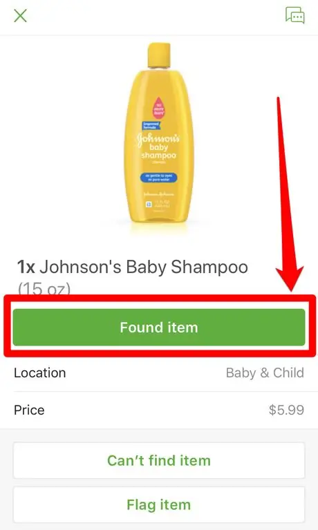 Завершите этап доставки Instacart, часть 2, шаг 6