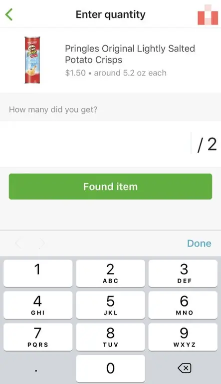 Завершите этап доставки Instacart, Часть 2, Шаг 8