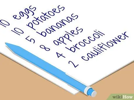 Составьте список покупок Шаг 8