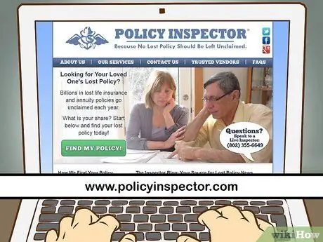 Узнайте, есть ли у кого-то полис страхования жизни Шаг 8